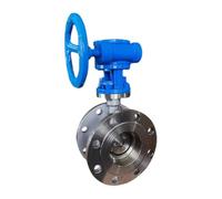 EXBWXNIL Mariposa de Brida PN16 Acero Inoxidable SS304 for Sellado(DN80)