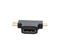EXC 129904 - Adaptador Mini HDMI a HDMI, Color Negro