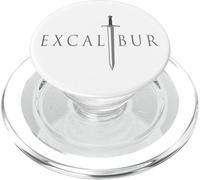 Excalibur La Espada Legendaria en la Piedra del Rey Arturo 4 PopSockets PopGrip para MagSafe