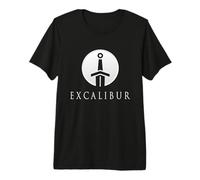 Excalibur La Espada Legendaria en la Piedra del Rey Arturo 5 Camiseta Premium
