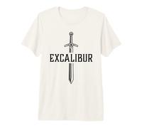 Excalibur La Espada Legendaria en la Piedra del Rey Arturo Camiseta Premium
