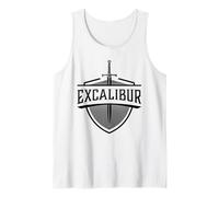 Excalibur La Espada Legendaria en la Piedra del Rey Arturo Camiseta sin Mangas