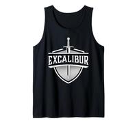 Excalibur La Espada Legendaria en la Piedra del Rey Arturo Camiseta sin Mangas