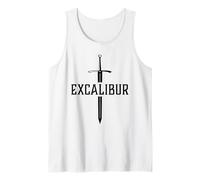 Excalibur La Espada Legendaria en la Piedra del Rey Arturo Camiseta sin Mangas
