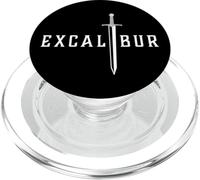 Excalibur La Espada Legendaria en la Piedra del Rey Arturo PopSockets PopGrip para MagSafe