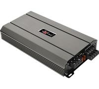 Excalibur X4100-4 Amplificador de Coche 4 Canales Clase AB 2400W Max 4×100W RMS 4Ω 4×150W RMS 2Ω 2×300W RMS puente Low Pass 50-250Hz High Pass 120-3000Hz refuerzo 0-12dB en formato 184×343×55mm