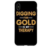 Excavación de Oro Minería Minero de Oro Goldmine Gold Panning Carcasa para iPhone XS MAX