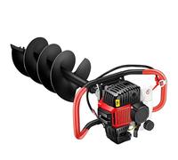 Excavadora de agujeros de poste resistente con potente motor de 4 tiempos para valla y proyectos de jardín