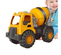 Excavadora de excavadora, juguetes de construcción para excavadora, Coche de juguete grande para excavar arena de alta precisión, Excavadora de juguete de simulación con herramientas a juego p