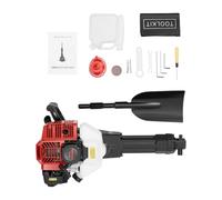 Excavadora de gasolina de 2 tiempos y 1900 W (52 CC) - Excavadora con 6500 rpm, fuerza de impacto de 55 J - Tumbas para árboles de jardín, excavadora y zanjadora para horticultura, silvicultura