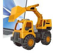 excavadoraexcavadora- Juguete excavadorade vehículos para niños con herramientas a juego | Vehículo de ingeniería, camión mezclador, coche de juguete para excavación de para niños, juguetes e