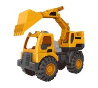 Excavator Digger, Construction Vehicle, Compact Large High-Precision Simulation Lightweight Sturdy Build Motor Skills Portable, Digger Toy Set for Kids Boys Outside Indoor, 12.2x5.51x9.06Inches