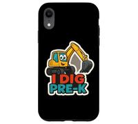 Excavo Pre-K Excavadora Equipo de Construcción Pesado Niños Carcasa para iPhone XR