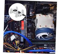 EXCEART 1 Juego Base Vertical con Ventilador de Refrigeración Doble y Hub Soporte con Carga y Sincronización de Elevador Disipación Colores de LED