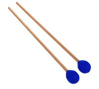 EXCEART 1 par de Mazos de Marimba Mango de Arce Teclado de Cabeza de Hilo Mazos de Marimba Baquetas de Madera Glockenspiel Marimba Xylophone Piano Martillo Lengua Tambor Piezas de