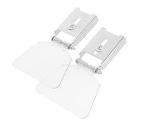 EXCEART 1 par Protección de Ojos para Amoladora Kit de Reemplazo de Escudos de Banco Accesorios de Protección Durable y Estable para Uso Prolongado