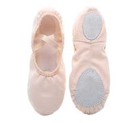 EXCEART 1 Par Zapatos De Bolsillo Zapatos De Niño Zapatos De Ballet para Niñas y Niños Zapatos De Baile De Lona Zapatillas De Ballet para Niños Zapatos De Punta Chica De Las Mujeres Equipo