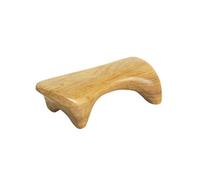 Exceart 1 Pc Tablero De Guasha Profesional Plato De Madera Rodillo De Belleza De Barra Herramienta De Raspado Placa Raspadora De Madera Masajeador Pastillas De Masaje Cosmético Bambú