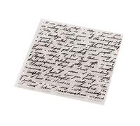 EXCEART 1 Pieza de Fondo de Letras de Palabra Sello Claro Alfabeto Sellos Transparentes Sellos de Scrapbooking Sello de Silicona Tarjetas de Sello para DIY Decoración Tarjetas para Hacer