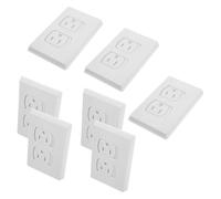 EXCEART 10 Cubiertas de Enchufes Eléctricos para Bebés con Cierre Automático, Material Abs Seguro y Fácil Instalación, Protección para Tomas de Corriente en Casa