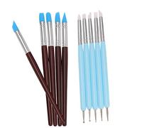 EXCEART 10 Piezas de Silicona Herramienta para Esculpir Arcilla 5 Vías Cerámica Modelado Punteado Herramienta Arcilla Esculpir Modeladores Cerámica Arcilla Escultura Tallado