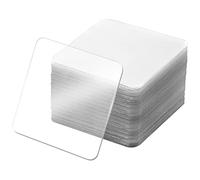 EXCEART 100Piezas Cintas Adhesivas Transparentes de Doble Cara de Cintas de Montaje Resistente para Colgar Pared para Diversas Necesidades de Fijación