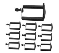 EXCEART 10piezas Fijación para Teléfono De Selfie Abrazadera Ajustable Soporte para Deportes y