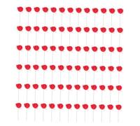 EXCEART 144 Piezas Cabezas de Rosas Artificiales con y Flores Pequeñas para Manualidades Decoración Boda Ducha Nupcial Centros de Mesa y Bricolaje