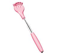 EXCEART 1pieza Rascador De Espalda Telescópico De Premium Herramienta Para Aliviar Picazón Diseño Flexible y Portátil Color Rosa Para Uso Personal y