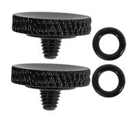 EXCEART 2 Piezas Botón Obturador de Cámara de Botón de Superficie Cóncava Compatible con Varias de Instalación Elegante y Resistente