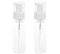 Exceart 2 Piezas Dispensador De Jabón Mano Espumosa Jabón Líquido Contenedores De Viaje para Artículos De Tocador Limpiador Facial Botella Vacía Mini Viajar Envase