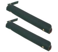 EXCEART 2 Piezas Estuche de Lápices Retro de PU de Compacto y Portable de Lápiz Aesthetic para Bolígrafos de Escritura y Protección Confiable y Seguro