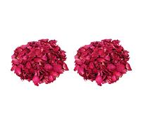 EXCEART 2 Piezas Pétalos De Rosa Para Bodas Decoración De Boda Pétalos De Rosa Secos Pétalos De Rosa Para El Baño Pétalos Secos Pétalos Para Boda Rosas Liofilizadas Flores Novia Bulto