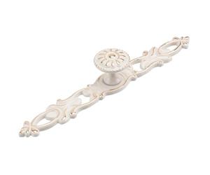 EXCEART 2 Piezas Tiradores de Muebles de Aleación de Aluminio Blanco Sellado Antideslizante para Puertas y Cajones Estilo Moderno y Elegante para Armarios de Cocina