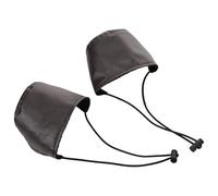 EXCEART 2 Protectores de Talón de Pu Marrón Resistentes al Desgaste para Zapatos de Conducción, Prácticos y Elegantes para Hombres y Mujeres