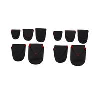 EXCEART 2 Series Bolsa De Lentes para Cámara Estuche Y Antigolpes Protección para Lentes De Neopreno Accesorios De Fotografía para DSLR 5 Piezas*2