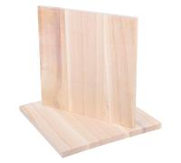 EXCEART 2 Tableros Rectangulares de Madera para Armario Estructura de Alta Densidad y Resistencia a Deformación, Ideales como Separadores Manualidades