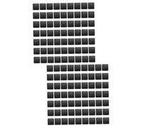 EXCEART 200 Piezas Papel Cuadrado Anti-oxidación Accesorio De Embalaje De Joyería Papel De Protección De Joyas Toallitas De Joyería Etiqueta Plata Esterlina Papel Abrasivo Interceptar