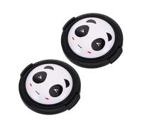 EXCEART 2piezas Cubierta De De Cámara Panda Cartoon Protector De Diseño Divertido y Funcionalidad De para Fotografía Interior y Exterior