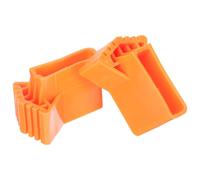 EXCEART 2Piezas Cubiertas de Escalera de Goma Antideslizantes Almohadillas de Pies para Escaleras Telescópicas de Unidades Protección y Estabilidad para Escaleras Plegables