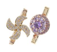 EXCEART 2piezas Dijes Metal Anillo Decoraciones Correa Reloj Resistentes Fácil Usar