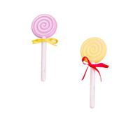 EXCEART 2piezas Herramientas Exfoliantes De Piedra Pómez Para Pies Forma De Piruleta Removedor De Piel De Plátano Exfoliante Uso El Hogar y Cuidado Pies