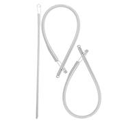 EXCEART 3 Herramientas de Hierro para Enhebrar Cordones con Clip de Resorte, Fácil Uso y Prevención de Desgaste, Adecuado para Proyectos de Costura DIY y Prendas