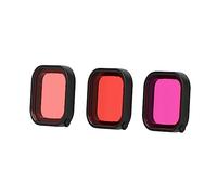 EXCEART 3 Piezas Filtro de Cámara Carcasa Compatible con Gopro Accesorios de Fotografía Acuática Alta y Reproducción de Color para Piscinas y Lagos de Agua Dulce Color