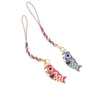 EXCEART 3 Series Colgante Decorativo De Amuleto Teléfono Y Bolsa Único Y Símbolo De Suerte 2 Piezas X 3