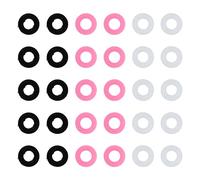 EXCEART 30 Piezas Funda Antideslizante Para Gafas Retenedores De Gafas De Silicona Retenedor De Gafas Soporte De Silicona Para Gafas Patillas Para Anteojos Brazalete Calcetín Gel De Sílice