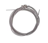 Exceart 4 Piezas Accesorios Cuerdas De Bajo Duraderas Cuerdas De Bajo De Acero Partes Para Instrumentos Musicales Cuerda De Bajo De Acero Balada Cuerdas De Guitarra Electrica