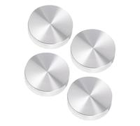 EXCEART 4 Piezas Adaptador Redondo de Aluminio Sólido para Mesa de Accesorio Versátil para Muebles y Mesas de Té