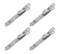 EXCEART 4 Piezas Limitador de Ventanas de Acero Inoxidable de Soporte Antiviento Ajustable para Ventanas Batientes y Correderas Dispositivo de Control de Apertura para Hogar Oficina