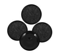 EXCEART 4 Piezas Protectores Antideslizantes para Patas de Muebles Posavasos Redondos Compactos para Sofá Silla y Cama Cojines Multiusos para Pisos Fáciles de Instalar y Duraderos